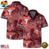 Philadelphia Phillies Retro Patch Summer Hawaiian Shirt