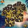 San Diego Padres Floral Dynasty Summer Hawaiian Shirt