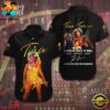 Tina Turner Short Sleeve Dress Shirt For Man And Women