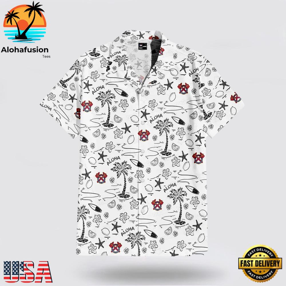 Atlanta Braves Aloha Paradise Hawaiian Shirt