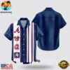 Atlanta Braves Color Contrast Hawaiian Shirt