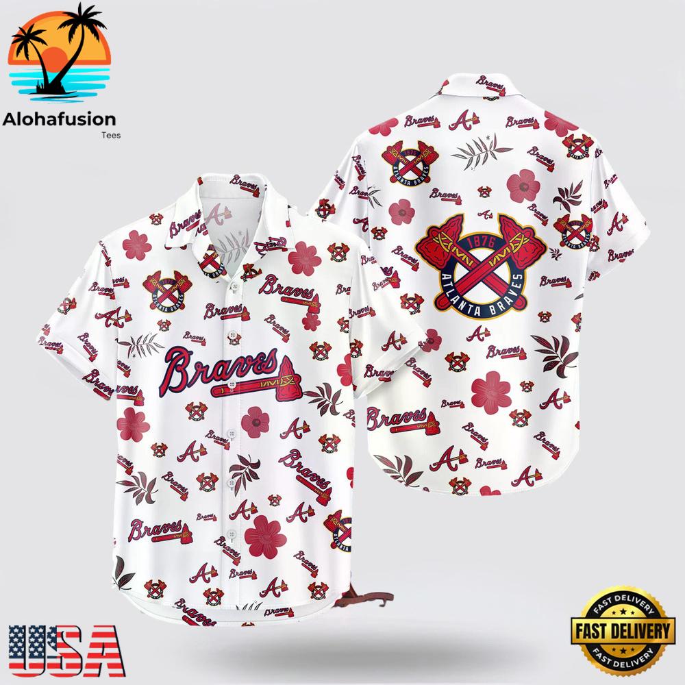 Atlanta Braves Tropical Beach Hawaiian Shirt