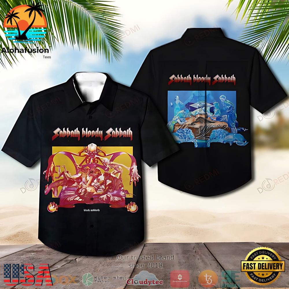 Black Sabbath Band Sabbath Bloody Sabbath Summer Aloha Hawaiian Shirt