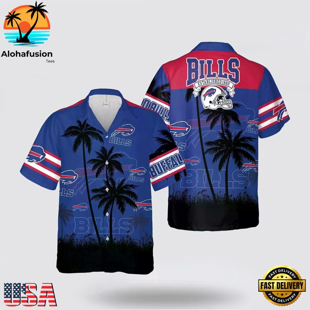Buffalo Bills Football Team Hawaiian Shirt