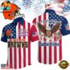 NFL Cleveland Browns Liberty Eagle Patriotic 250 Years America Hawaiian Shirt 3 Cleveland Browns 1776-2026 NFL Liberty Eagle Patriotic 250 Years America Hawaiian Shirt