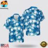 Detroit Lions Flowers Pattern Hawaiian Shirt , NFL Aloha Hawaiian Shirt 2 Detroit Lions Flowers Pattern Hawaiian Shirt