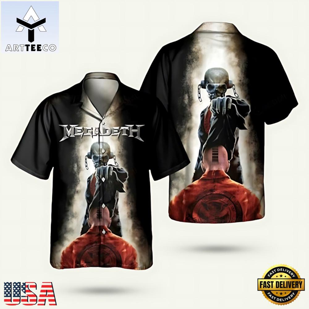 Megadeth Endgame 2009 Summer Aloha Hawaiian Shirt