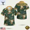 Megadeth Green Flower Summer Aloha Hawaiian Shirt