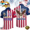 NFL Minnesota Vikings Liberty Eagle Patriotic 250 Years America Hawaiian Shirt 3 Minnesota Vikings 1776-2026 NFL Liberty Eagle Patriotic 250 Years America Hawaiian Shirt