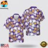 Minnesota Vikings Flowers Pattern Hawaiian Shirt , NFL Aloha Hawaiian Shirt 2 Minnesota Vikings Flowers Pattern Hawaiian Shirt