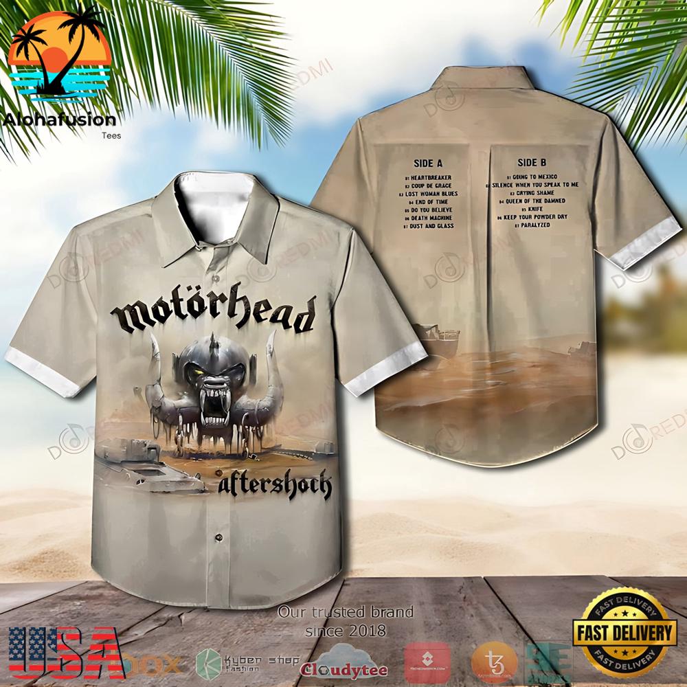 Motorhead Aftershock Summer Aloha Hawaiian Shirt