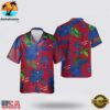 New York Giants Flowers Hawaiian Shirt