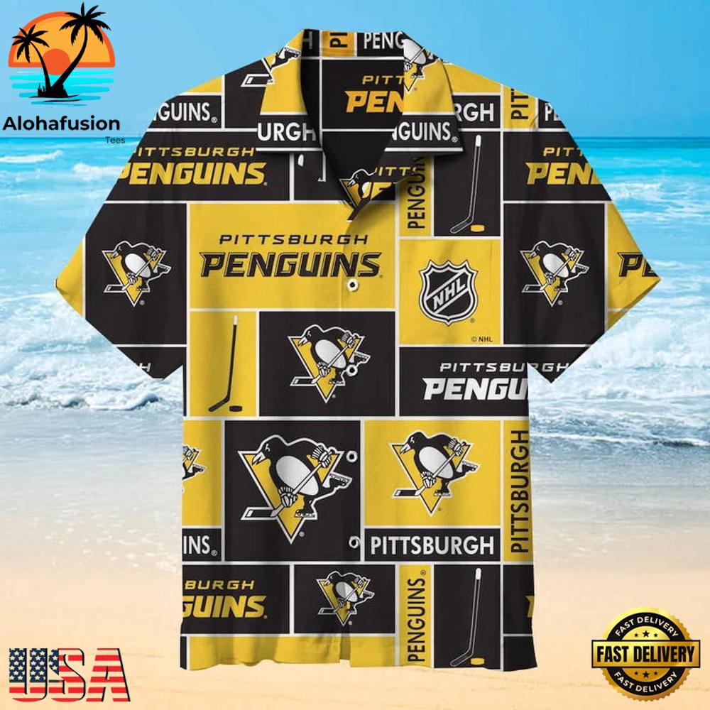 Pittsburgh Penguins Game Night Summer Hawaiian Shirt