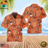 San Francisco Giants Bold Stripe Collage Summer Hawaiian Shirt