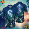 Seattle Mariners Sunset Palms Summer Hawaiian Shirt