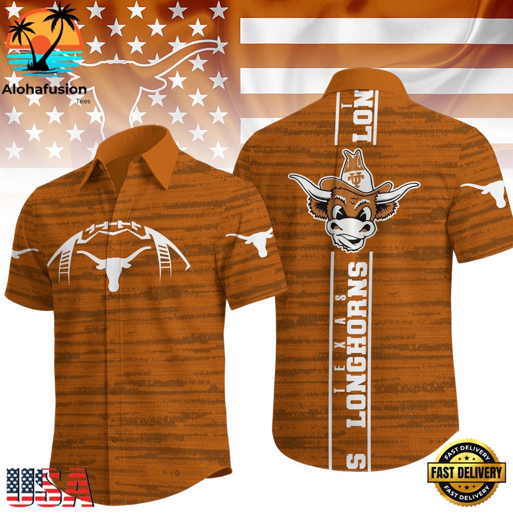 Texas Longhorns 2026 NCAA Game Day Hawaiian Shirt