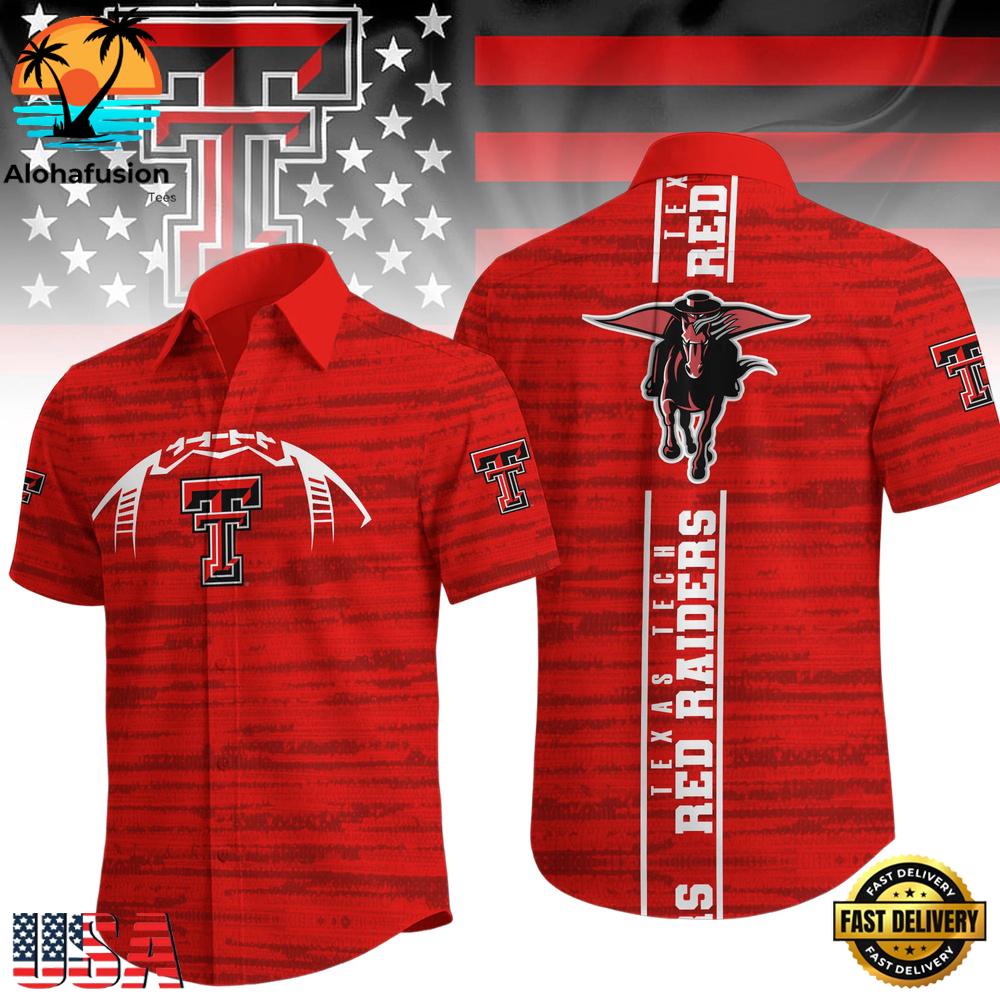 Texas Tech Red Raiders 2026 NCAA Game Day Hawaiian Shirt