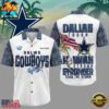 NFL Dallas Cowboys Stronger Than The Storm Hot Summer Hawaiian Shirt 2 Dallas Cowboys Stronger Than The Storm Hawaiian Shirt Tropical Aloha Summer Wear