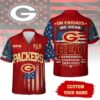 Green Bay Packers RED Remember Everyone Deployed On Fridays We Wear Red Custom Hawaiian Shirt