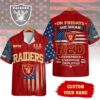Las Vegas Raiders RED Remember Everyone Deployed On Fridays We Wear Red Custom Hawaiian Shirt