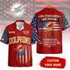 NFL Miami Dolphins RED Remember Everyone Deployed On Fridays We Wear Red Custom Aloha Hawaiian Shirt 2 Miami Dolphins RED Remember Everyone Deployed On Fridays We Wear Red Custom Hawaiian Shirt