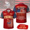 Minnesota Vikings RED Remember Everyone Deployed On Fridays We Wear Red Custom Hawaiian Shirt