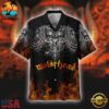 Motorhead Red Fire Summer Aloha Hawaiian Shirt