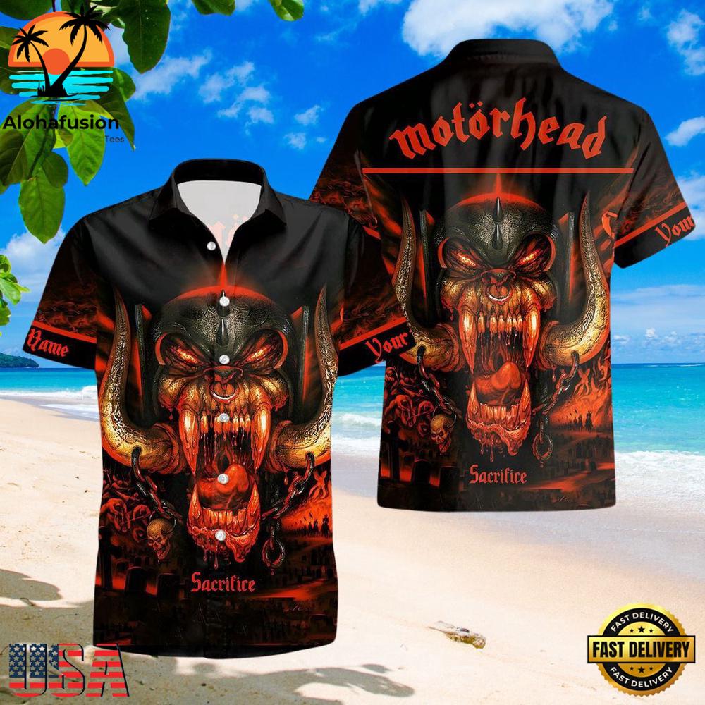Motorhead Sacrifice Summer Aloha Hawaiian Shirt