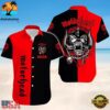 Motorhead War Pig Classic Red & Black Summer Aloha Hawaiian Shirt