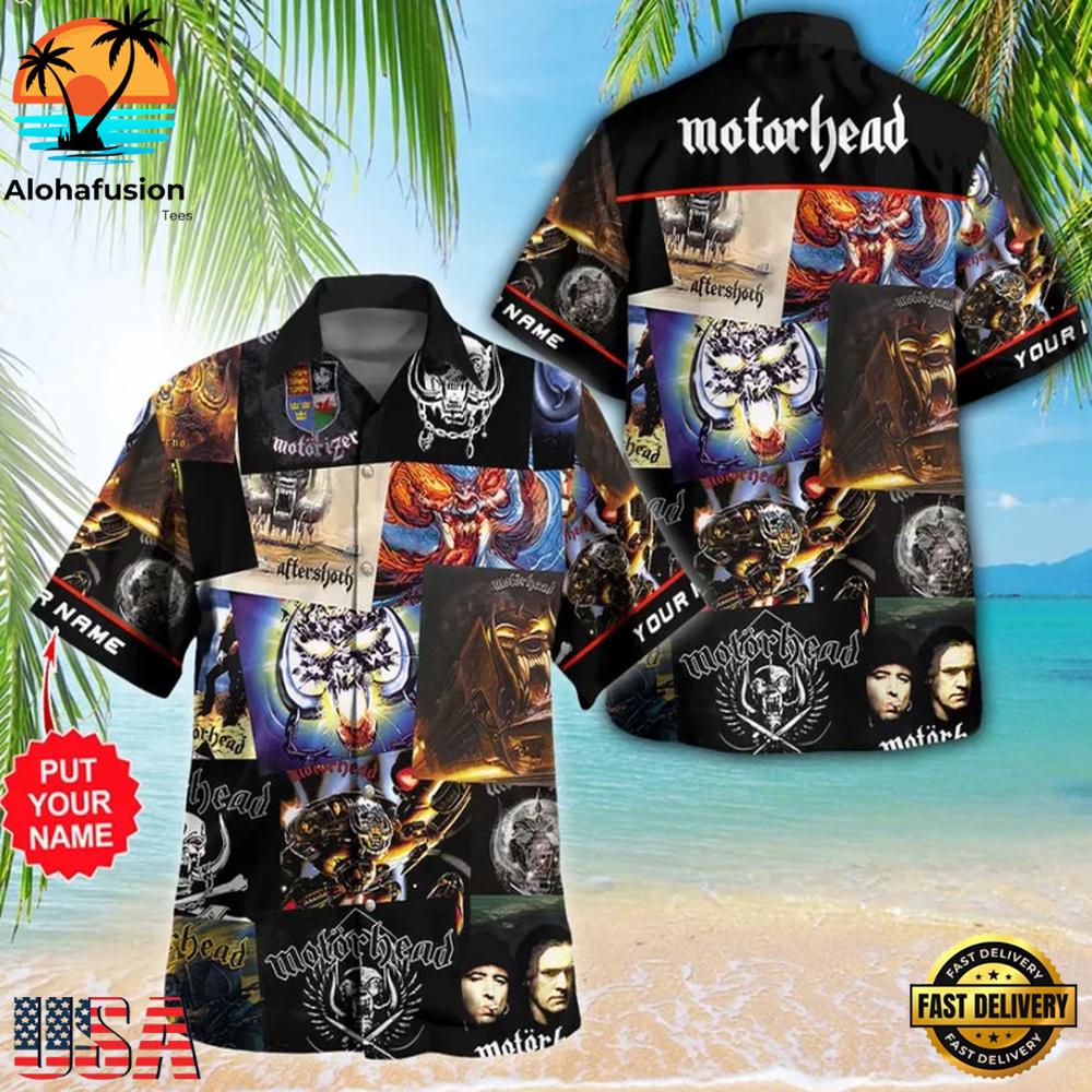 Personalized Motorhead 3D Summer Aloha Hawaiian Shirt