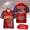 NFL Philadelphia Eagles RED Remember Everyone Deployed On Fridays We Wear Red Custom Aloha Hawaiian Shirt 2 Philadelphia Eagles RED Remember Everyone Deployed On Fridays We Wear Red Custom Hawaiian Shirt