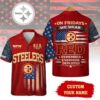 Pittsburgh Steelers RED Remember Everyone Deployed On Fridays We Wear Red Custom Hawaiian Shirt