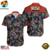Rush Band Tropical Paradise Tour Edition Summer Aloha Hawaiian Shirt