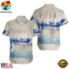 Rush Rock Band Grace Under Pressure Album Summer Aloha Hawaiian Shirt