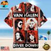 Van Halen Diver Down Summer Hawaiian Shirt