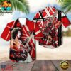 Van Halen Electric Guitar Album Summer Hawaiian Shirt
