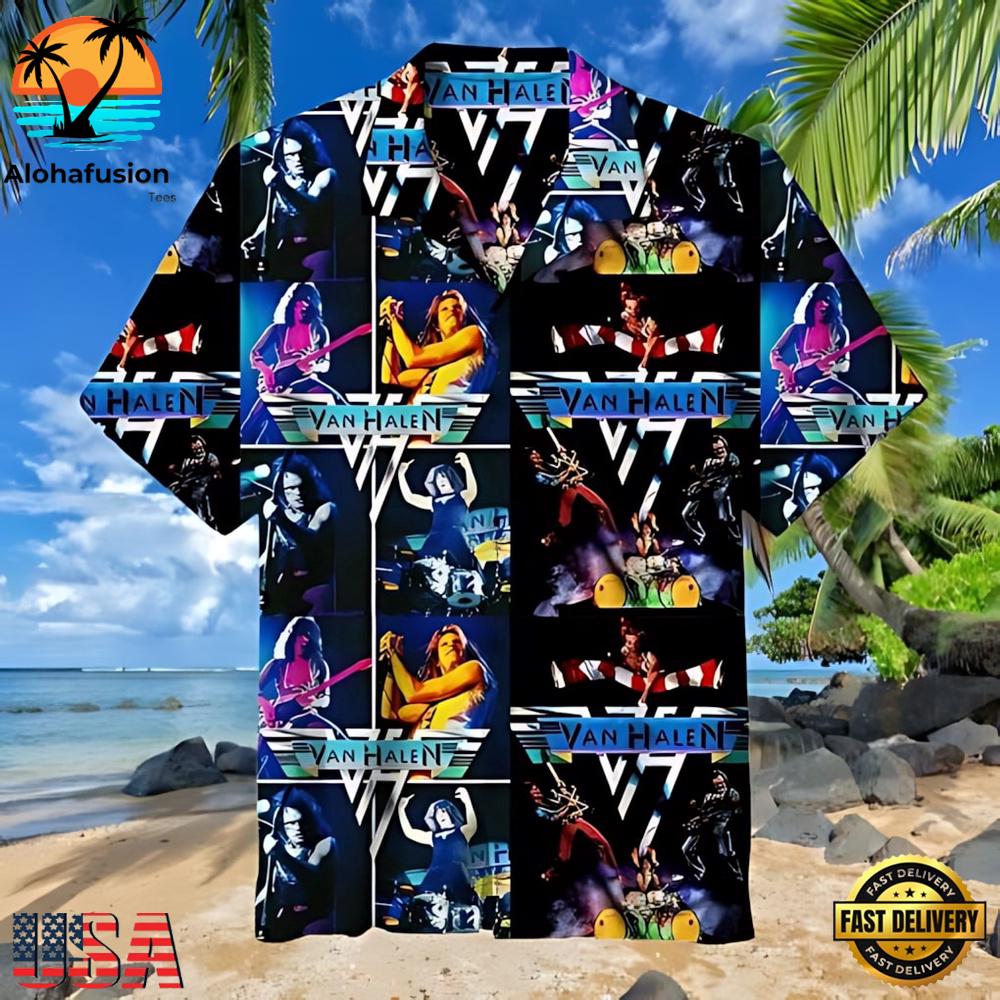 Van Halen Jump Live Summer Hawaiian Shirt
