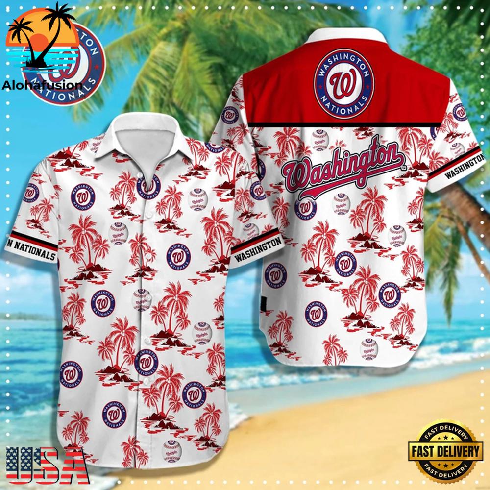 Washington Nationals Summer Vibes Summer Hawaiian Shirt