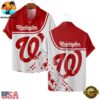 Washington Nationals Sunset Palms Summer Hawaiian Shirt