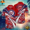Washington Nationals Wave Breaker Summer Hawaiian Shirt